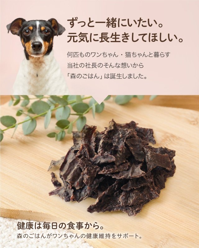画像4: ペット用／【訳あり】鹿肉チップ切り落とし 100g 犬用 無添加 国産 手作り アレルギー対策 健康づくり おやつ ドッグフード 自社加工 高タンパク 低脂肪 (4)