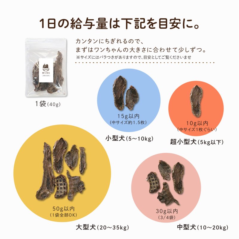 画像10: ペット用／鹿肉ジャーキー (10)