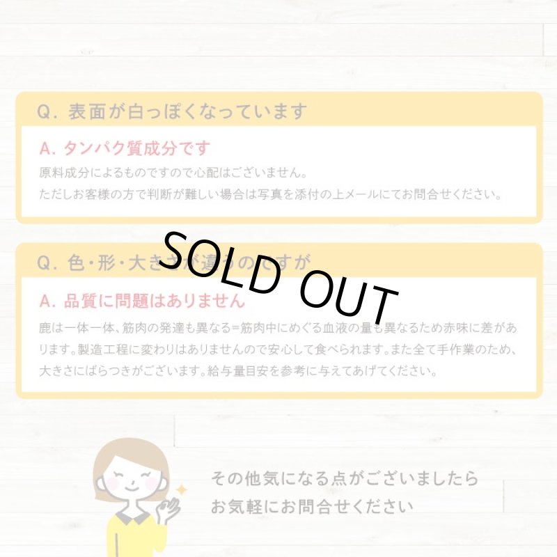 画像12: 鹿肉おためしセット　ペット用鹿肉／スライス 40ｇ+チップ35g+ふりかけ35g (12)