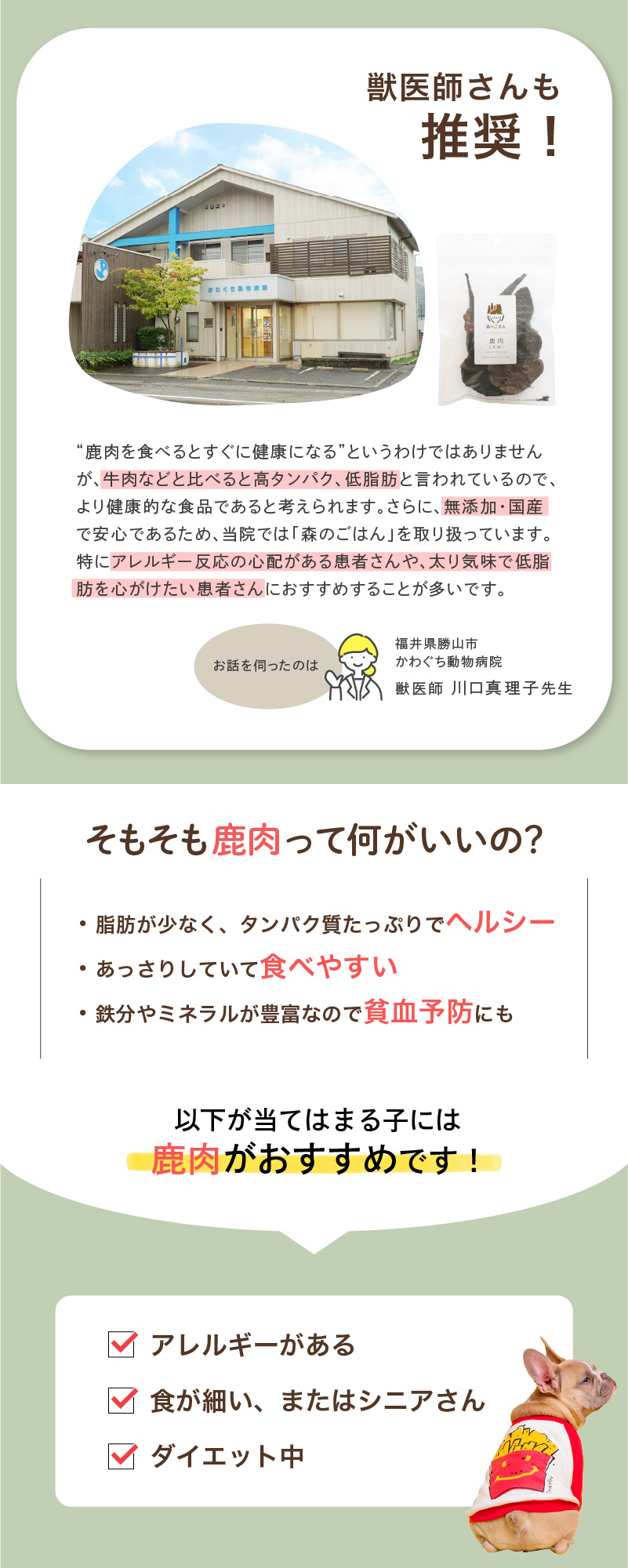 獣医師さんも推奨