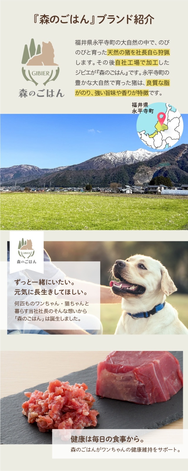 森のごはん　ブランド紹介