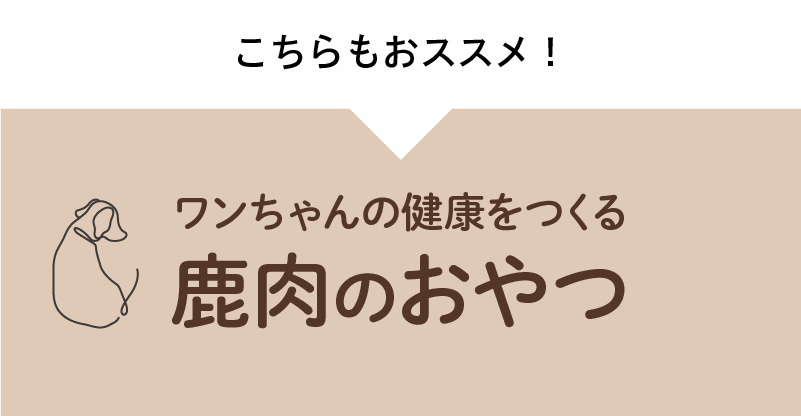 愛犬のおやつに